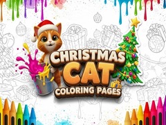თამაშის Christmas Cat Coloring Pages