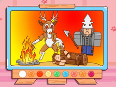 თამაშის Coloring Book: 99 Nights In The Forest