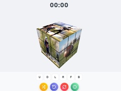 თამაშის Football Cube Puzzle