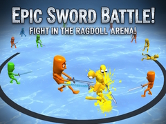 თამაშის Epic Sword Battle! Fight in the Ragdoll Arena!
