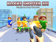 თამაშის Blocks Shooter 3D! Run, Shoot, Merge Weapons!