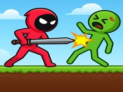 თამაშის Red Stickman vs Monster School