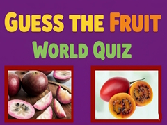 თამაშის Guess The Fruit World Quiz