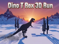 თამაშის Dino T Rex 3D Run
