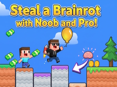 თამაშის Steal a Brainrot with Noob and Pro!