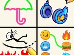 თამაშის One Line Drawing