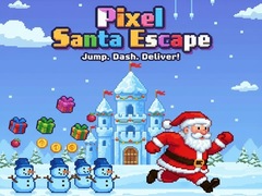 თამაშის Pixel Santa Escape