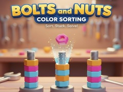 თამაშის Bolts and Nuts Color Sorting