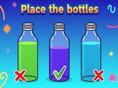 თამაშის Place the bottles