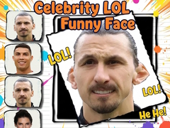თამაშის Celebrity LOL Funny Face
