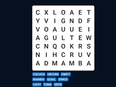 თამაშის Word Search Word Puzzle
