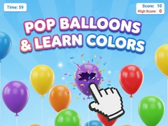 თამაშის Pop Balloons & Learn Colors