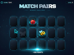 თამაშის Match Pairs Memory Challenge