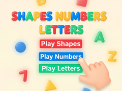 თამაშის Shapes Numbers Letters
