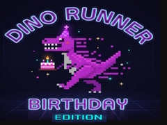 თამაშის Dino Runner Birthday Edition