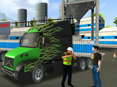 თამაშის Offroad Oil Tanker Transporter Truck Simulator