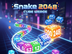 თამაშის Snake 2048: Cube Merge