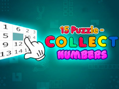 თამაშის 15 Puzzle - Collect numbers