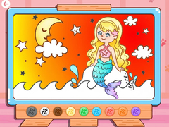 თამაშის Coloring Book: Moonlight Mermaid