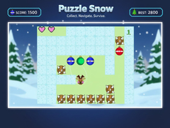თამაშის Puzzle Snow