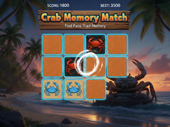 თამაშის Crab Memory Match
