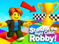 თამაშის Stand on the Right Color, Robby!