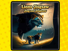 თამაშის Lions Jigsaw Jigsaw