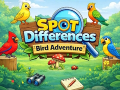 თამაშის Spot Differences Bird Adventure