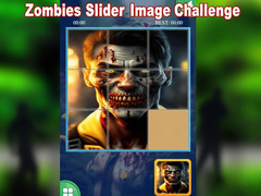 თამაშის Zombies Slider Image Challenge