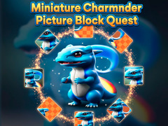 თამაშის Miniature Charmander Picture Block Quest