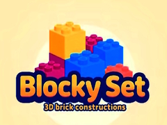 თამაშის Blocky Set 3d brick constructions