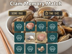 თამაშის Clam Memory Match