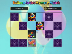თამაშის Balloon Artist Memory Match