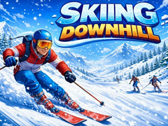 თამაშის Skiing Downhill