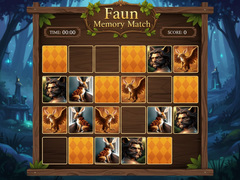 თამაშის Faun Memory Match