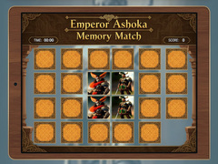 თამაშის Emperor Ashoka Memory Match