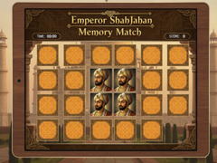 თამაშის Emperor Shah Jahan Memory Match