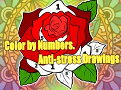 თამაშის Color by Numbers. Anti-stress Drawings