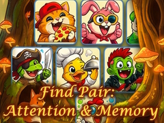 თამაშის Find Pair: Attention & Memory