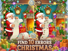 თამაშის Find 10 Errors Christmas