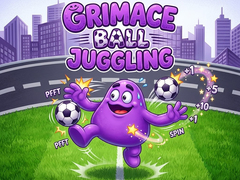 თამაშის Grimace Ball Juggling