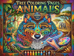 თამაშის Free Coloring Pages Animals
