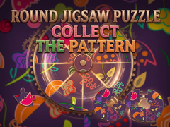 თამაშის Round jigsaw Puzzle - Collect the Pattern