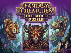 თამაშის Fantasy Creatures Tile Block Puzzle