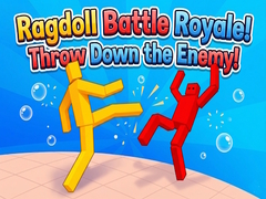 თამაშის Ragdoll Battle Royale! Throw Down the Enemy!