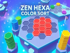 თამაშის Zen Hexa Color Sort