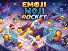 თამაშის Emoji Moji Rocket