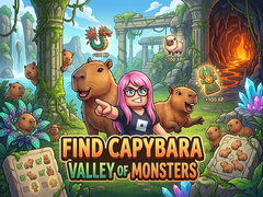 თამაშის Find Capybara: Valley of Monsters