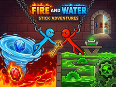 თამაშის Fire and Water: Stick Adventures