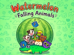 თამაშის Watermelon Falling Animals